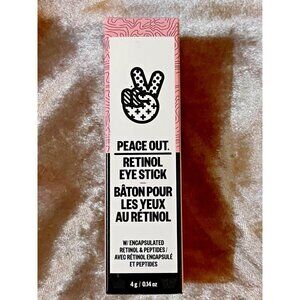 NIB Peace Out Retinol Eye Stick Anti Age Puffiness Vegan New In Box SEE ALL GIFT